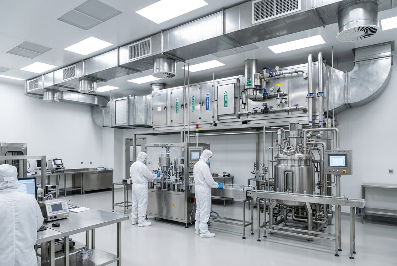 Sanitary Dehumidification for Pharmaceutical Cleanrooms - SORPS Technologies industrial case study